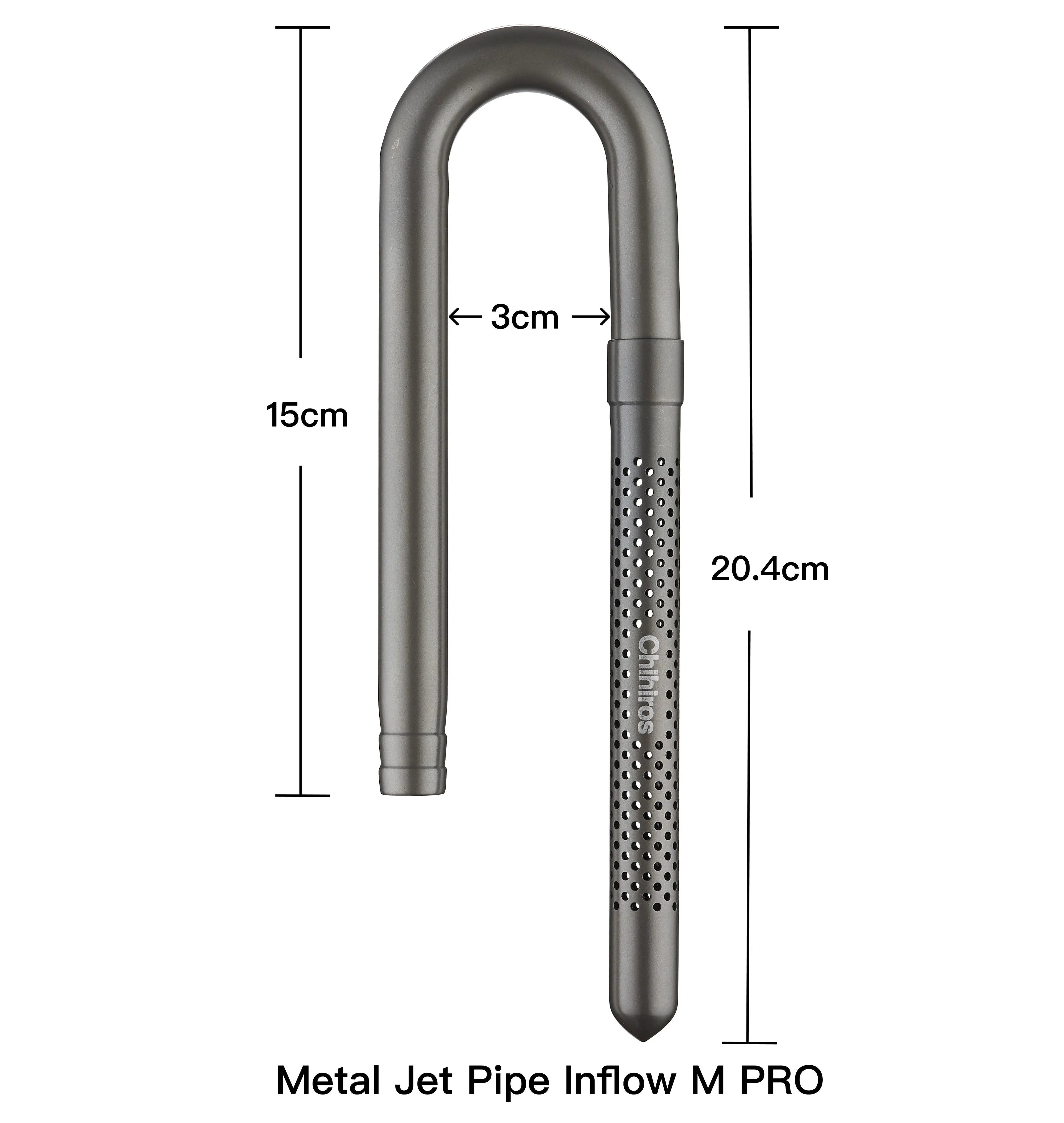 Chihiros Metal Inflow Outflow Pro Metal Jet Pipe Pro