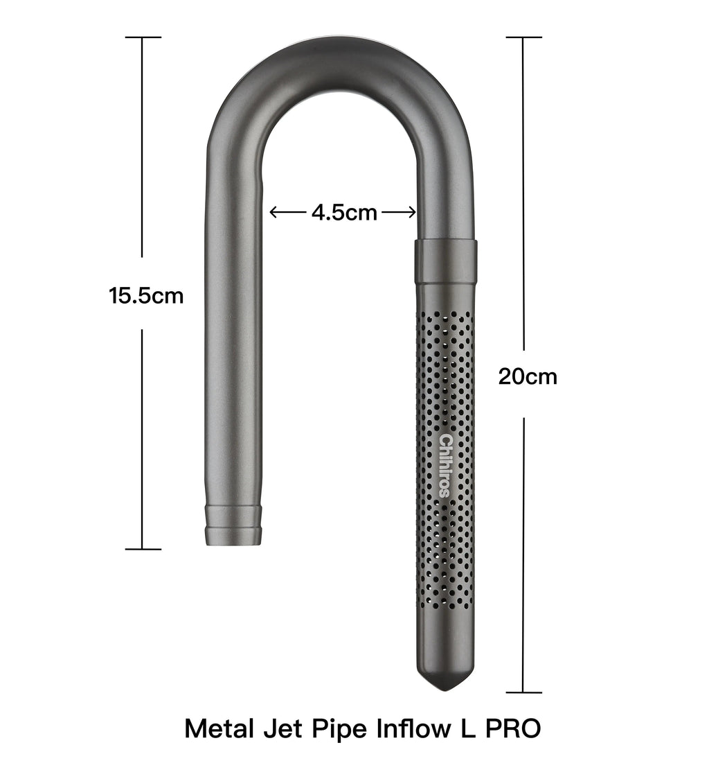 Chihiros Metal Inflow Outflow Pro Metal Jet Pipe Pro