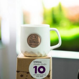Chihiros 10th Anniversary Ceramic Cup – DISCONTINUED (FOR DISPLAY ONLY)